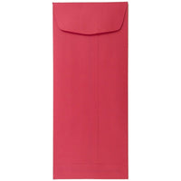 JAM Paper #11 Policy Envelopes, 4.5 x 10.38, Brite Hue Red Recycled, 1000 Pack (9009B)-Christmas red