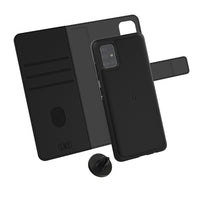 LBT Switch Wallet Case for Samsung Galaxy A51- Black-The inner case and wallet are easy to combine and remove by a magnet