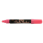 Marvy Uchida Broad-Point Liquid Chalk Markers - Erasable - Dustless - Coral Pink - 2 Pack-These versatile chalk markers can be used on any non-porous surface such as: Whiteboards, Light boards, Chalkboards, Windows, Windshields, and more!