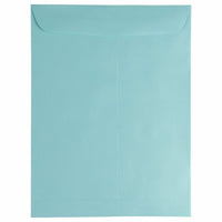 JAM Paper Open End Catalog Envelopes - 9" x 12" - Aqua Blue - 50 Pack -Colour: Aqua Blue
