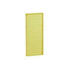Azar Displays 20" x 8" Pegboard 1-Sided Wall Panel, Translucent Yellow, 2 Pack-For use with flat surface