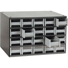 Modular Parts Cabinets, Cabinet, Drawer Dimension W" X D" X H", 3 3/16 X 10 9/16 X 2 1/16-No. of Drawers - 20