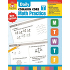 Evan-Moor Daily Math Practice Book, Grade 2 (EMC751)-Activity book