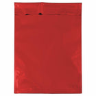 JAM Paper Foil Envelopes with Self Adhesive Closure, 10 x 13, Open End, Red, 100 Pack (01323321B)-Material: foil