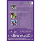 Pacon Corporation Art1st 12" x 18" White, Premium Multi-Media Art Paper, 3 Pack-80 lb.
