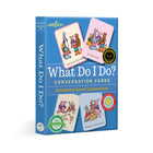eeBoo What Do I Do? Conversation Cards/Navigating Social Expectations-Box: 5" x 1.25" x 6.5"
