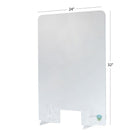 SafeShield Contre-protecteur acrylique-32" x .5" x 24"