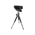 Logitech C922 Pro Stream Webcam 1080P Camera-Full adjustable tabletop tripod with swivel mount. Extends to 18.5 cm