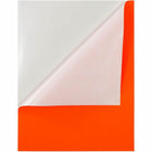 JAM Paper Full Page Sticker Paper Shipping Labels - 8-1/2" x 11" - Neon Red - 10 Pack -Neon Red Full Page Sticky Labels, Make your mail stand out with colourful shipping address labels