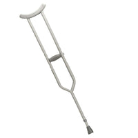 Drive Medical Bariatric Heavy Duty Walking Crutches, Tall Adult, 2 Pack-Grey, Steel