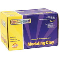 Chenille Kraft Creativity Street Assorted Modeling Clay, 5 lbs.-Age group and grade: Ages 3 - 7 and grades toddler - 2nd
