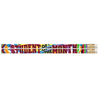 Musgrave Pencil Company - "Student of the Month" #2 Pencils - Paquet de 144-With metal ferrule and smooth eraser