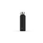 Minimal Stainless Steel Insulated Flask - Black - 750ml-Easy clean, wide mouth opening