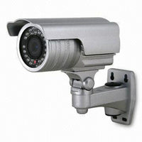 SeqCam SEQ5205 Weatherproof IR Colour Security Camera, 9" x 10" x 6", Silver-Advanced image sensor produces high resolution video at 420 TV Lines of resolution