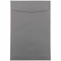 JAM Paper 6" x 9" Open End Catalog Envelopes - Dark Grey - 50 Pack-Colour: Dark Grey