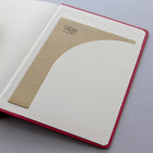 Letts Undated Icon Plan Ahead 5 Year Diary - 8 1/4" x 5 3/4" - Red-Ribbon page marker