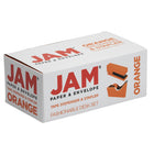 JAM Paper Office & Desk Sets, Stapler Tape Dispenser, Orange (3378OR)-These Desk Accessories are a great way to Colour coordinate your desk, or brighten a new desk up! (Colour Staples NOT included, but available!)