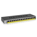 Netgear 16-Port PoE/PoEPlus Gigabit Ethernet Unmanaged Switch with 183W PoE Budget (GS116PP)-Unmanaged