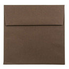 JAM Paper 5.5" x 5.5" Square Envelopes, Chocolate Brown, 1000 Pack (22314939b)-Square invitation envelope
