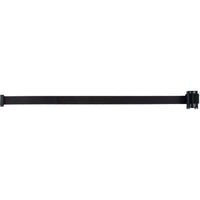 SCN Industrial Build Your Own Crowd Control Barriers - Tape Cassettes, 7', Black Tape - 4 Pack-Legend None