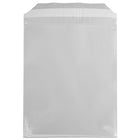 JAM Paper Foil Envelopes with Self Adhesive Closure, 6.25 x 7.88, Open End, Silver, 100 Pack (01323303B)-Silver