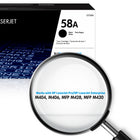 HP 58A (CF258A) Black Original LaserJet Toner Cartridge-Standard page yield
