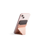 MOFT Snap-On Magnetic MagSafe Compatible Phone Wallet Stand for iPhone - Nude-Snap-On Phone Stand & Wallet