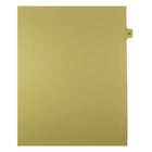 Mark Maker Legal Exhibit Index Tab Buff Single Tabs, 1/15th Cut, Letter Size, No Holes, Number 63, 25 Pack-Buff Single Tabs, 1/15th Cut