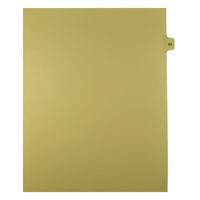 Mark Maker Legal Exhibit Index Tab Buff Single Tabs, 1/15th Cut, Letter Size, No Holes, Number 63, 25 Pack-Buff Single Tabs, 1/15th Cut