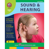 eBook: Sound And Hearing - (PDF version - 1-User Download) - ISBN 978-1-55319-120-9 - Grade 4 - 6-You will receive two emails: one confirming your entire order, and one with a "Download Software" buttonYou can download immediately or return to your email to download later