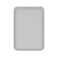 Basic Tech 5000mAh Power Bank - Grey-Up to 2 Full Charges for Smartphones