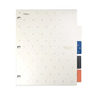 Five Star Style 5-Tab Poly Dividers - 11" x 9-3/8" - Assorted Patterns-5 coloured tabs to organize and categorize work