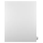 Mark Maker Legal Tabs - Letter Size - White - 1/25th cut - 25 tabs per package - 5 packages Pack - Number 174-White Single Tabs