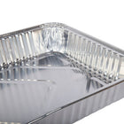 Luciano Multi Purpose Aluminum Foil Bake Pan, 12.25 x 10.75 inches, Silver, 50 Pieces-Material: made of durable aluminum, disposable and easy to handle