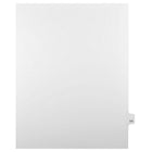 Mark Maker Legal Exhibit Index Tab White Single Tabs, 1/25th Cut, Letter Size, No Holes, Number 171, 25 Pack-White Single Tabs, 1/25th Cut