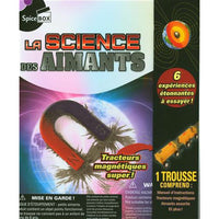 Spicebox Magnet Science - French-Spice tins are designed for easy, space-saving storage.