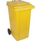 Yellow Mobile Container-Container Dimensions - 23" x 29" x 42"