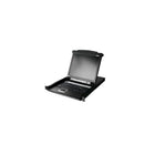 Aten 8 Port 17" Single Rail KVM Switch-Number of computers supported: 8