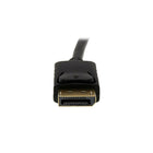 StarTech 3 ft DisplayPort to VGA Adapter Converter Cable, DP to VGA 1920x1200, Black-Save upgrade costs by connecting your DisplayPort computer to a VGA monitor or Projector