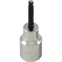 Gray Tools 9mm X 3/8" Drive, Standard Length Magnetic Hex Head, Chrome Finish Socket-Size: 9 mm