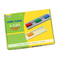 Didax Unifix 1-120 Number Line (DD-211504)-Age and grade: Ages 5 - 7 years and grades kindergarten - 2