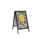 Azar Displays A-Board Sign, Black (300246)-Made from metal