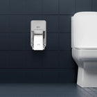 Kimberly-Clark Professional ICON Coreless Standard Roll Toilet Paper Dispenser 2 Roll Vertical - Silver Mosaic Design Faceplate-6