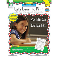 eBook: Key Education 804006-EB Let's Learn to Print: Traditional Manuscript - Grade Pre-K - 2-You will receive two emails: one confirming your entire order, and one with a "Download Software" buttonYou can download immediately or return to your email to download later