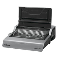 Fellowes Galaxy E 500 Electric Comb Binding Machine with Starter Kit (5218301)-Effortless electric operation by pushing the button to punch