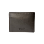Club Rochelier Men Slim Wallet With Zippered Pocket - Brown-1 Zipper Pocket