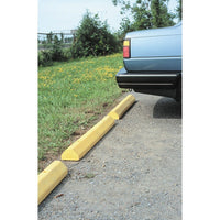 SCN Industrial Car Stops, Plastic, 6' L, Yellow-Colour: Yellow