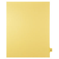 Mark Maker Legal Tabs - Letter Size - Buff - 1/15th cut - 25 tabs per package - 5 packages Pack - Number 194-Buff SingleTabs