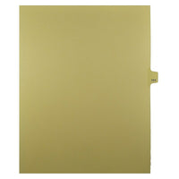 Mark Maker Legal Exhibit Index Tab Buff Single Tabs, 1/25th Cut, Letter Size, No Holes, Number 111, 25 Pack-Buff Single Tabs, 1/25th Cut