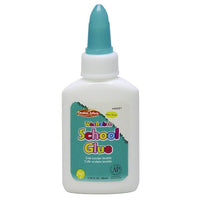 Charles Leonard Economy Washable School Glue 1.25 oz., 24/Pack (CHL46001)-School glue for use in various craft projects
